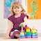 Melissa & Doug Geometric Stacker Toddler Toy, 25 Pieces 567 - alternate 3